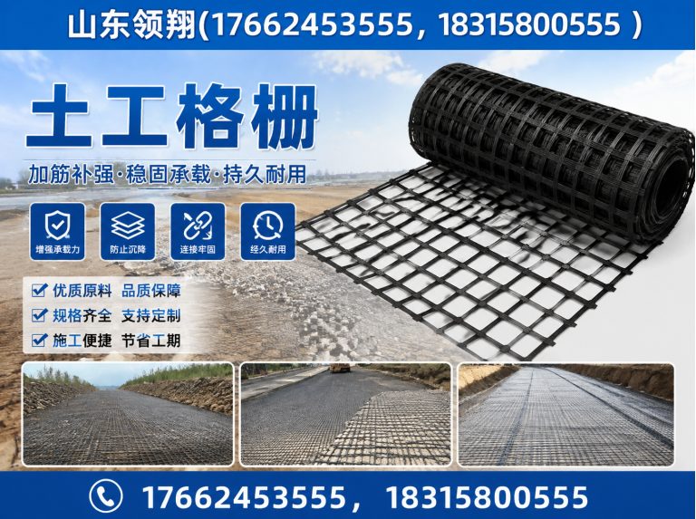襄阳土工格栅展示图